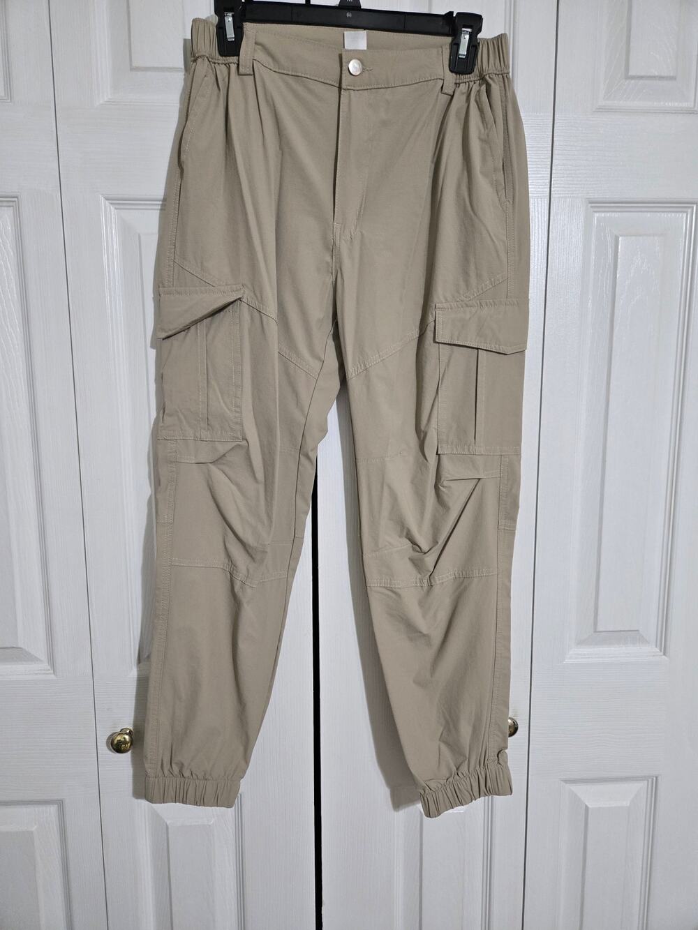 Unknown brand small men's khaki cargo joggers